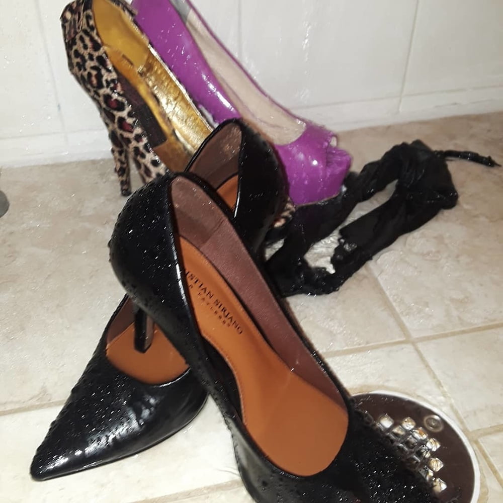 Cummed Highheels from Istagram #105006249