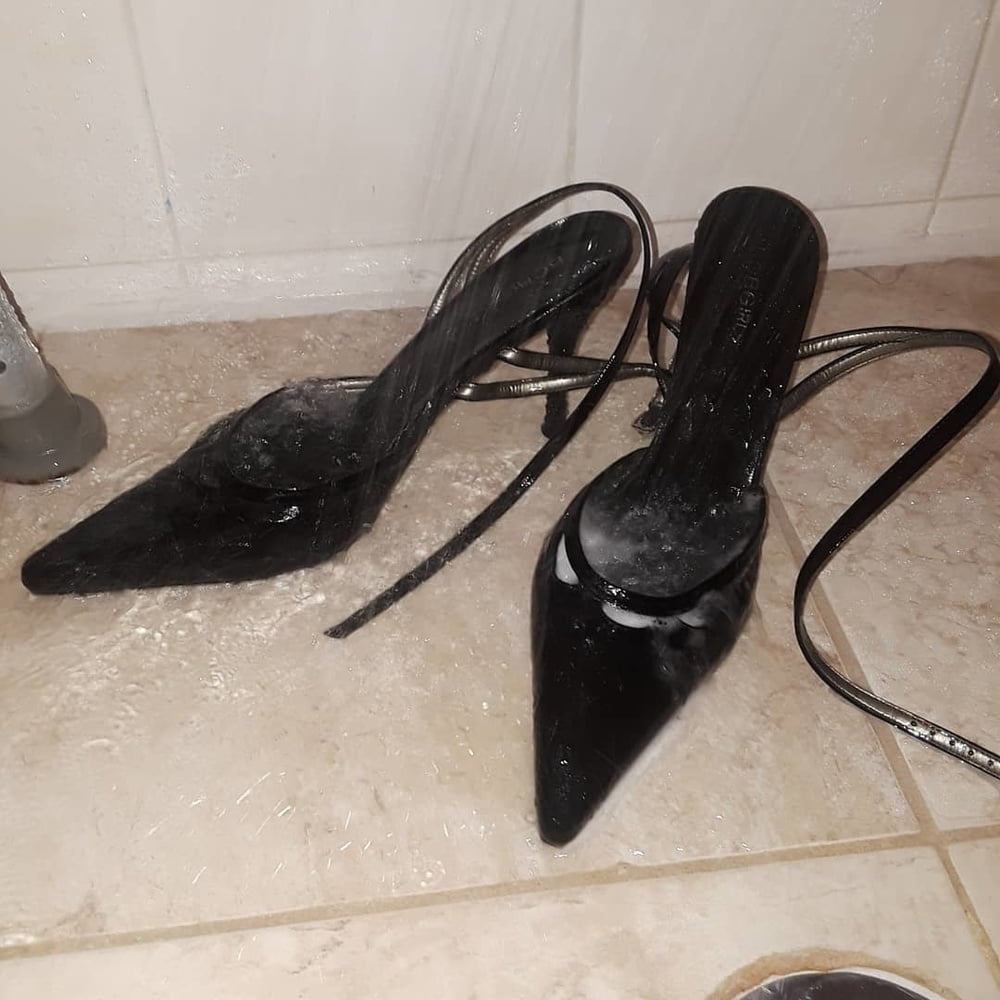 Cummed Highheels from Istagram #105006258