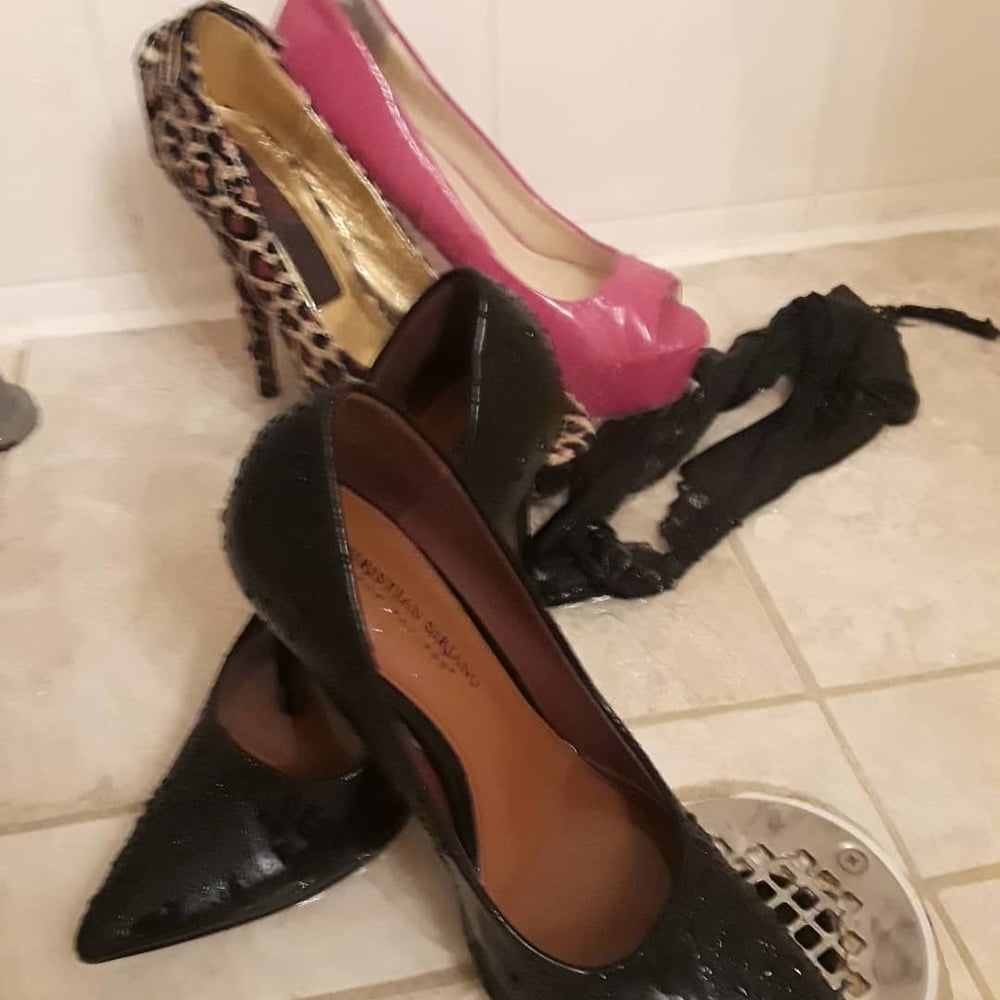 Cummed Highheels from Istagram #105006276