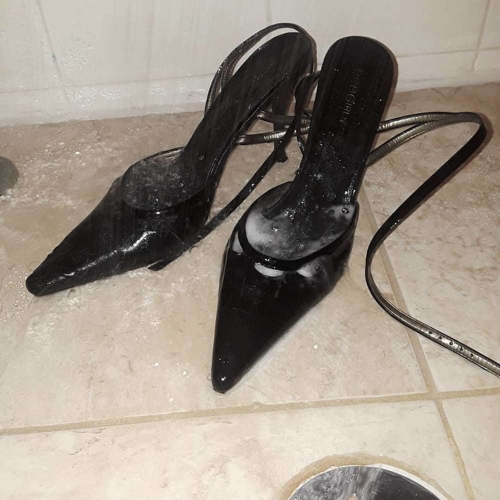 Cummed Highheels from Istagram #105006283