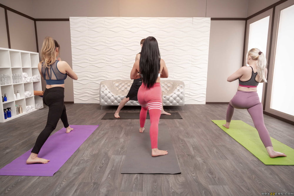 Jennifer White in I Thought You Hated Yoga! #102938372