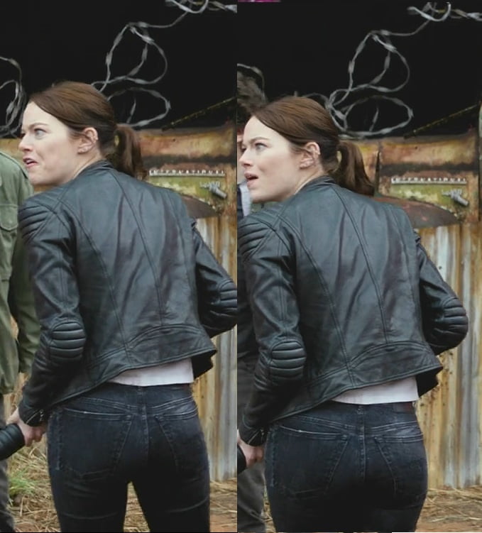 Emma Stone juicy ass screencaps from Zombieland 2019 #97377652