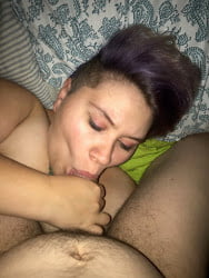 Cocksucker and chubby Luna exposed by her cucky husband #103502063