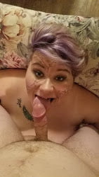 Cocksucker and chubby Luna exposed by her cucky husband #103502161