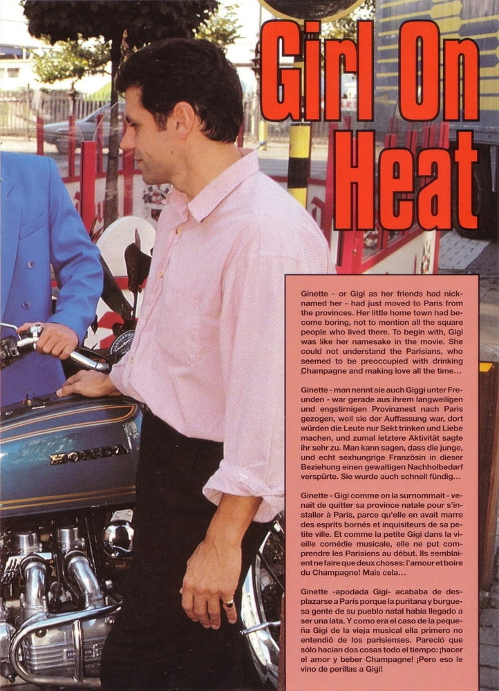 Girl on Heat - Retro Magazine Set #101743135