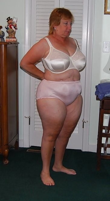 Grannies and matures in bra and panties #100488237