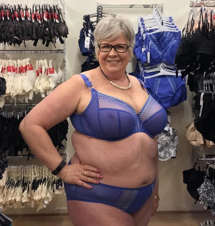 Bbw sexy granny with big natural tits belly slut gilf milf #94902727