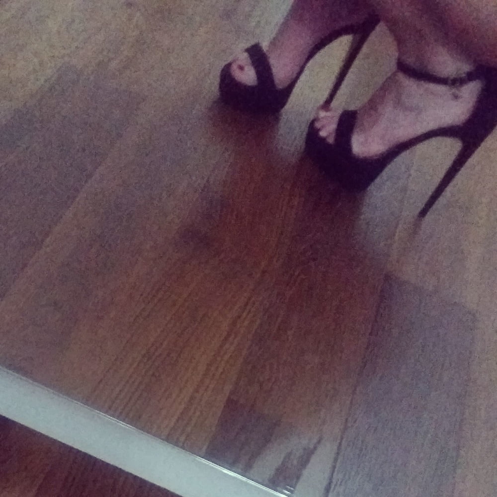 Something sexy.. High heels.. Foot fetish.. #106668124
