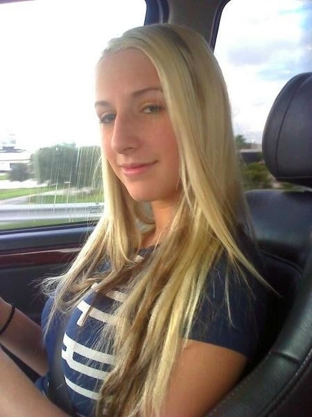 Pretty blonde with implants #101530274