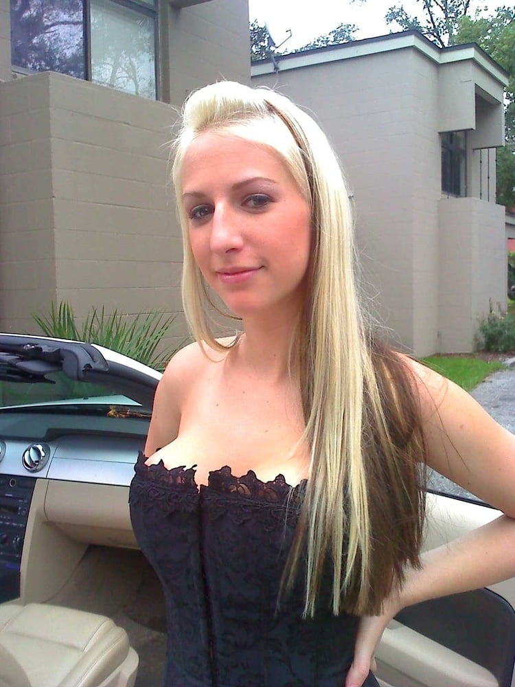 Pretty blonde with implants #101530509