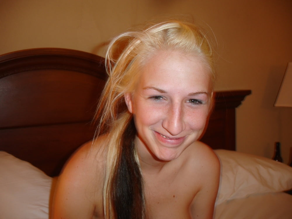 Pretty blonde with implants #101530984