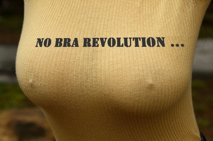 No Bra Revolution #96173486