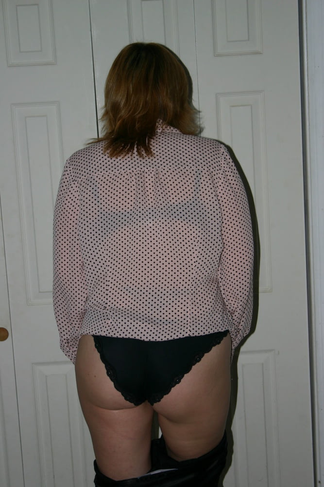 Mum posing in satin panties #88088635