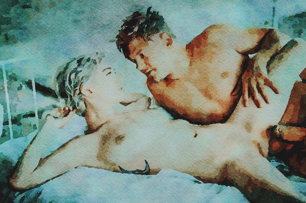 Erotic Digital Watercolor 43 #103748648