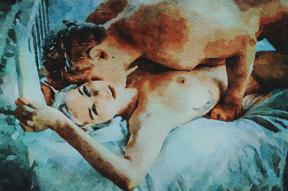 Erotic Digital Watercolor 43 #103748664