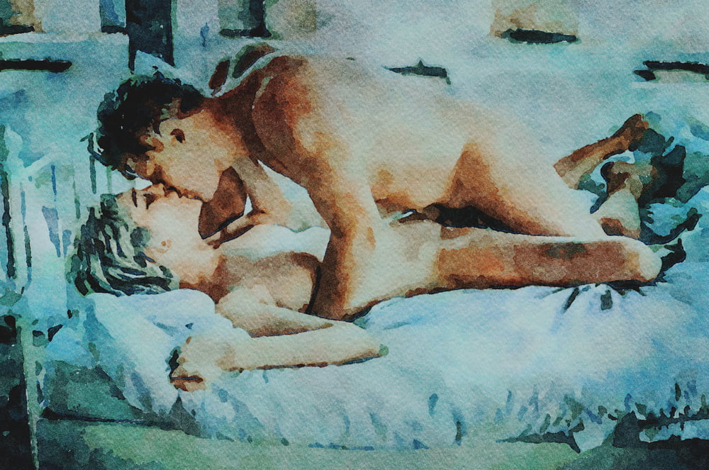 Erotic Digital Watercolor 43 #103748690