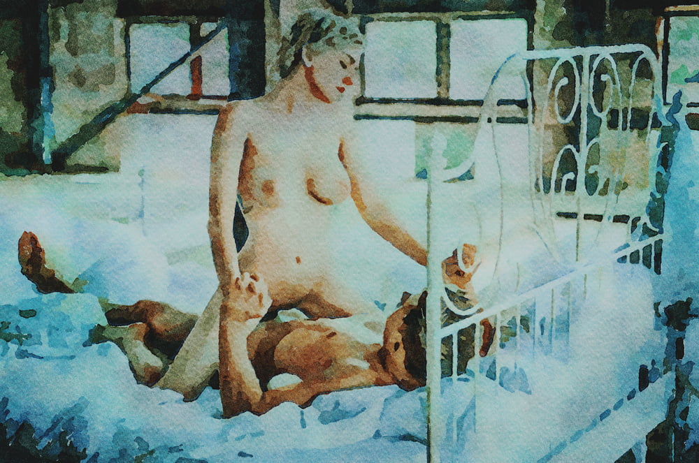 Erotic Digital Watercolor 43 #103748702