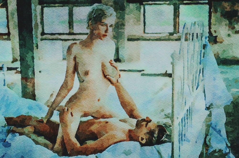Erotic Digital Watercolor 43 #103748708
