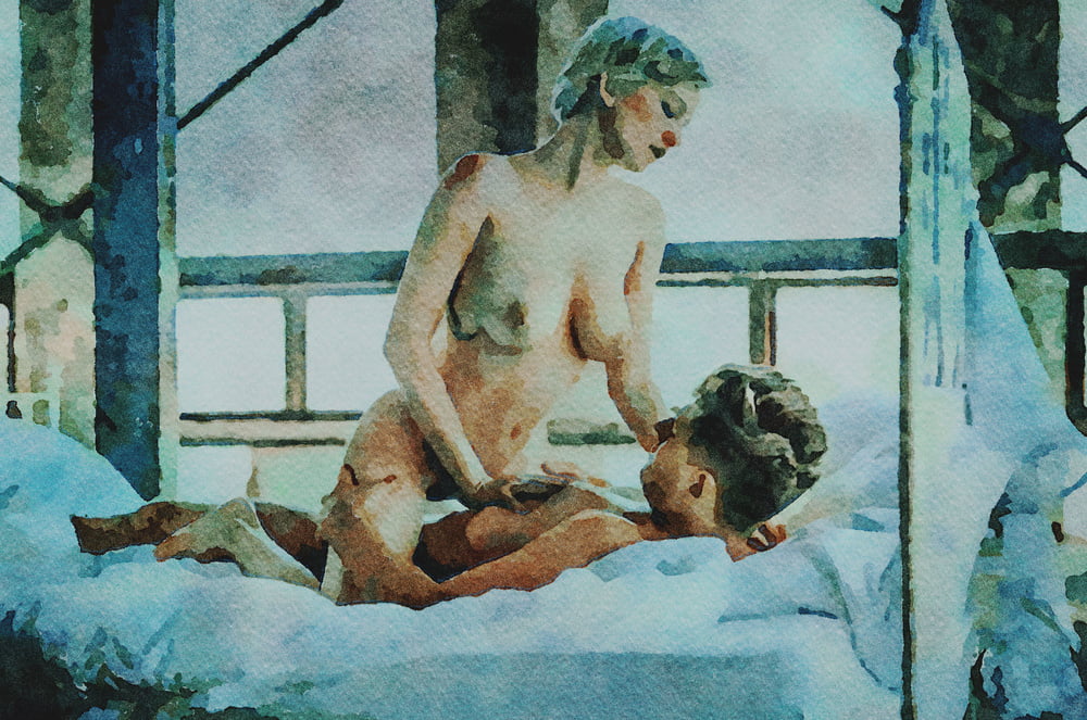 Erotic Digital Watercolor 43 #103748711
