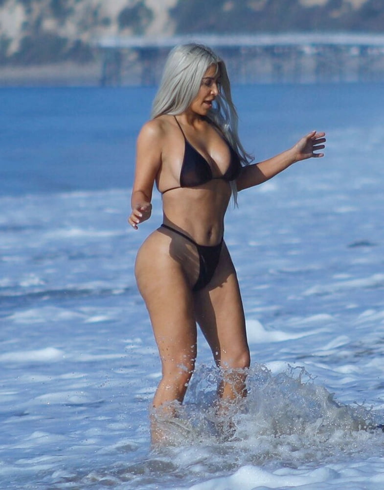 Kim Kardashian Big Ass Thong Bikini #81730494