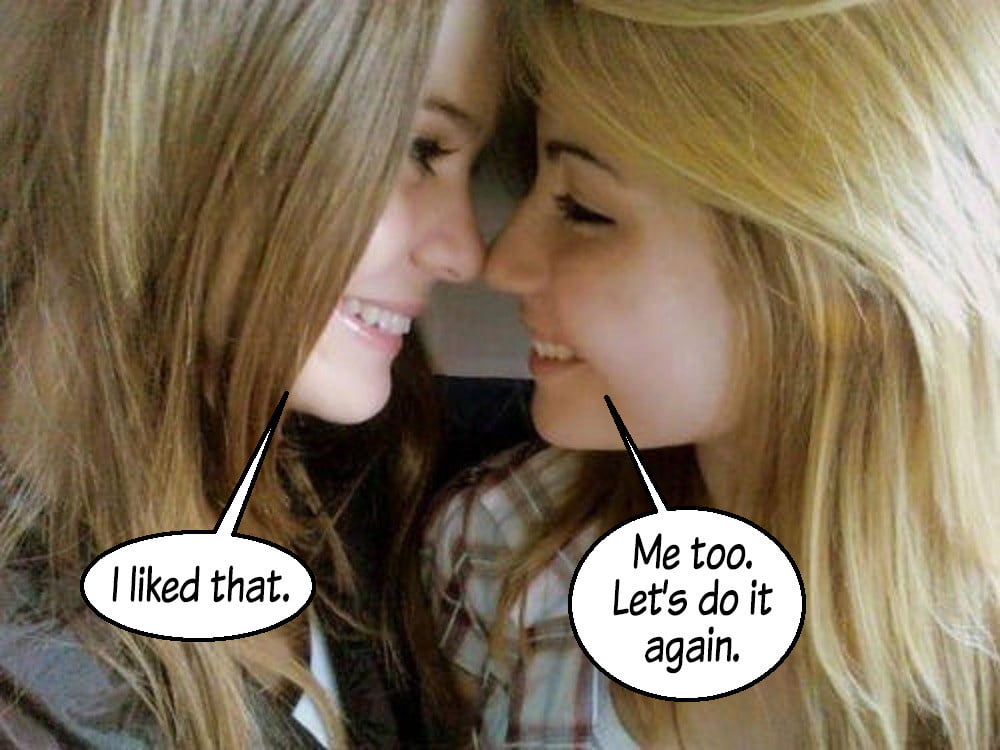 Lesbian Captions 11 #92507821