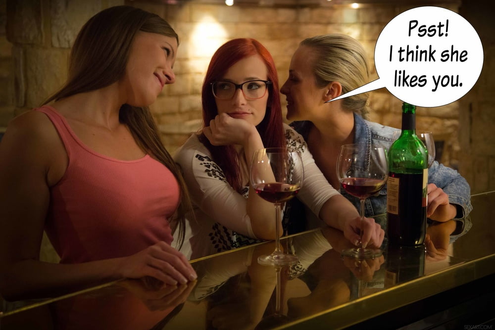 Lesbian Captions 11 #92508023