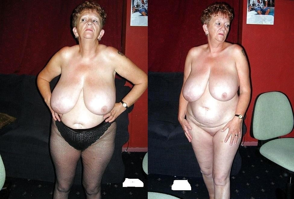 Granny with large breasts #98771631