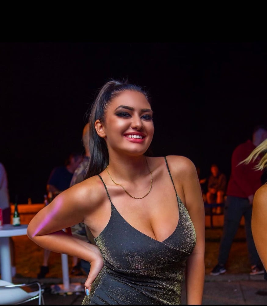 Serbian hot whore girl big natural tits Milica Simic #95118405