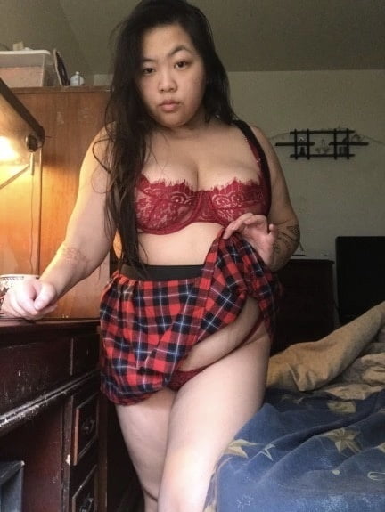 Asian BBW Slut show ass, big tits, pussy and suck dick #88093878