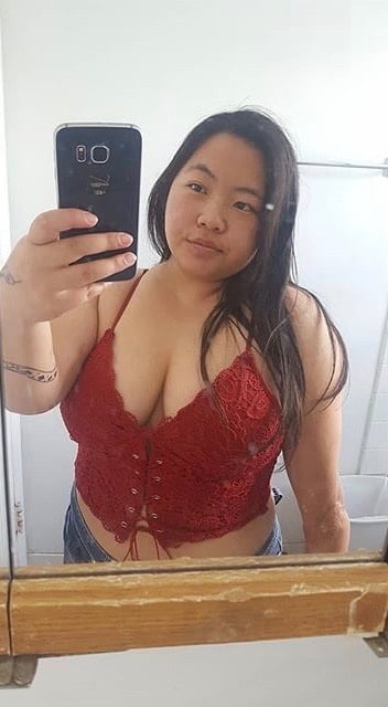Asian BBW Slut show ass, big tits, pussy and suck dick #88093914