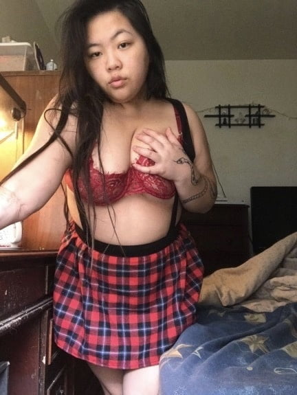 Asian BBW Slut show ass, big tits, pussy and suck dick #88093924
