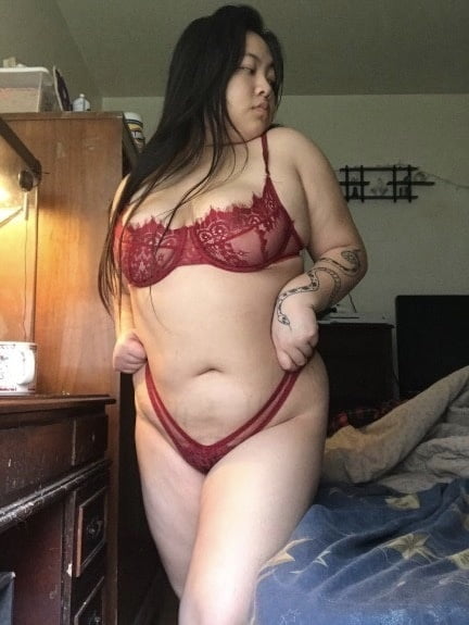Asian BBW Slut show ass, big tits, pussy and suck dick #88093940