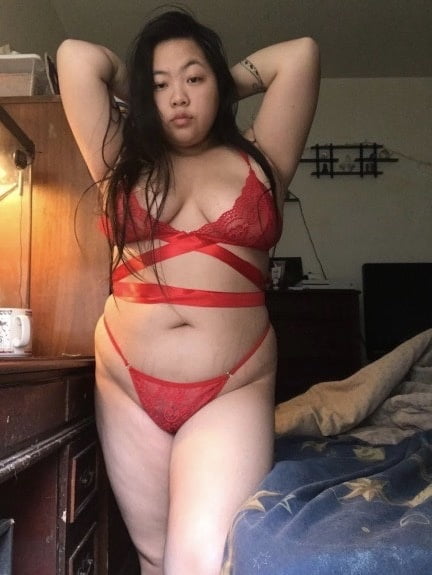 Asian BBW Slut show ass, big tits, pussy and suck dick #88093980