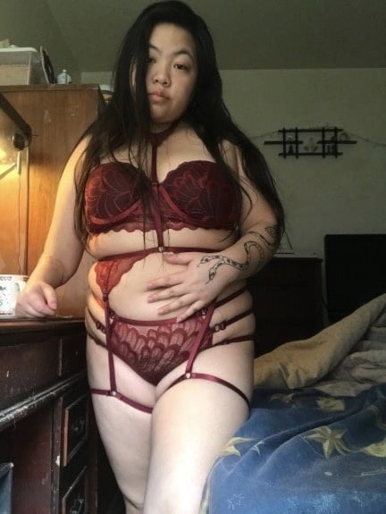 Asian BBW Slut show ass, big tits, pussy and suck dick #88094009
