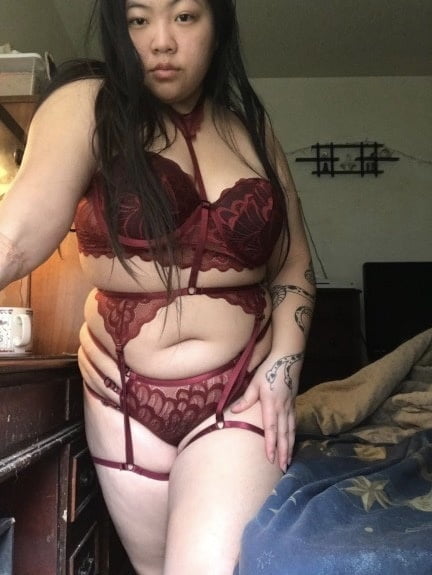 Asian BBW Slut show ass, big tits, pussy and suck dick #88094021