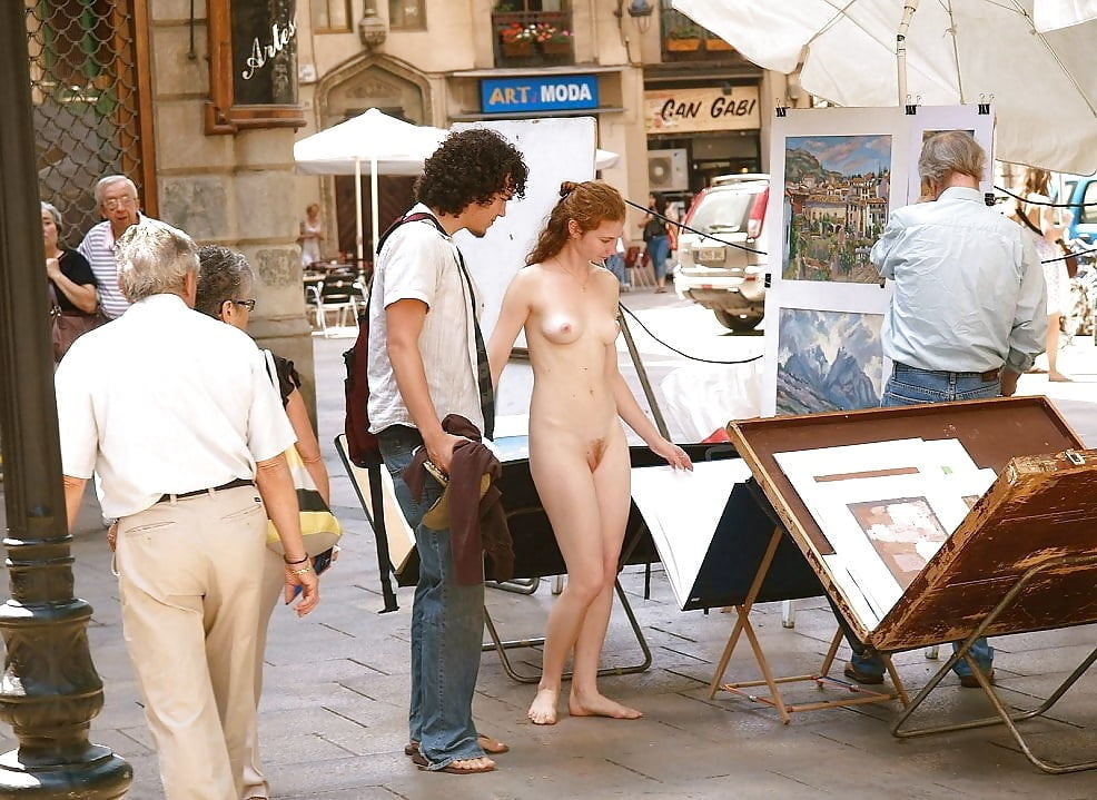 Redhead amateur - the most brave public nude girl #88464849