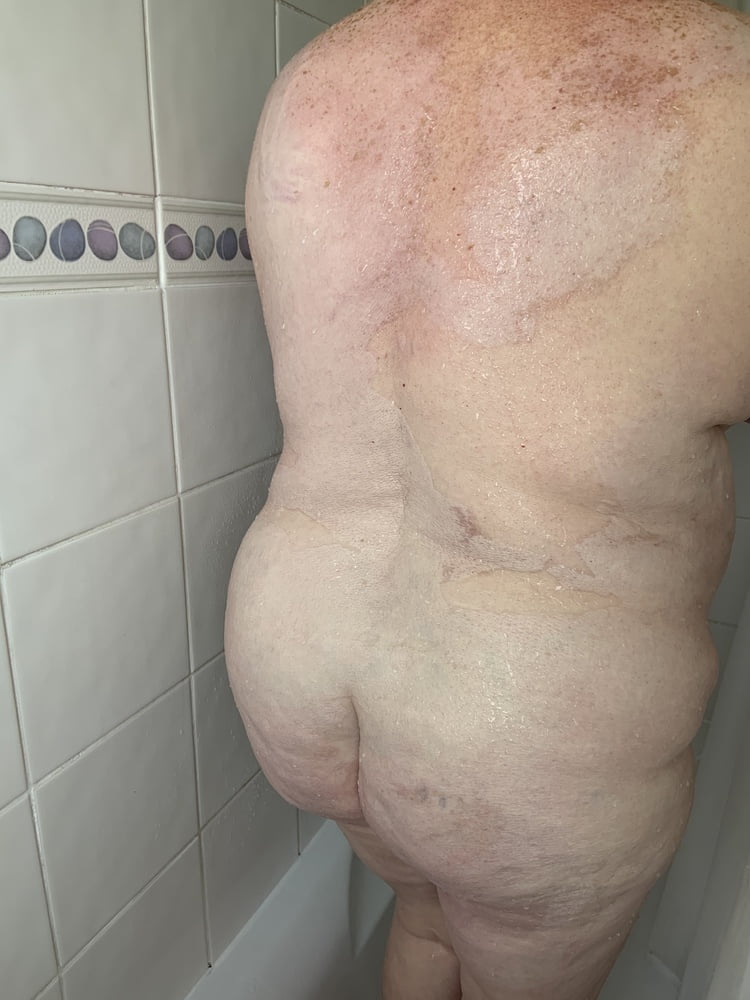 My BBW wife in the shower and getting ready #89477085