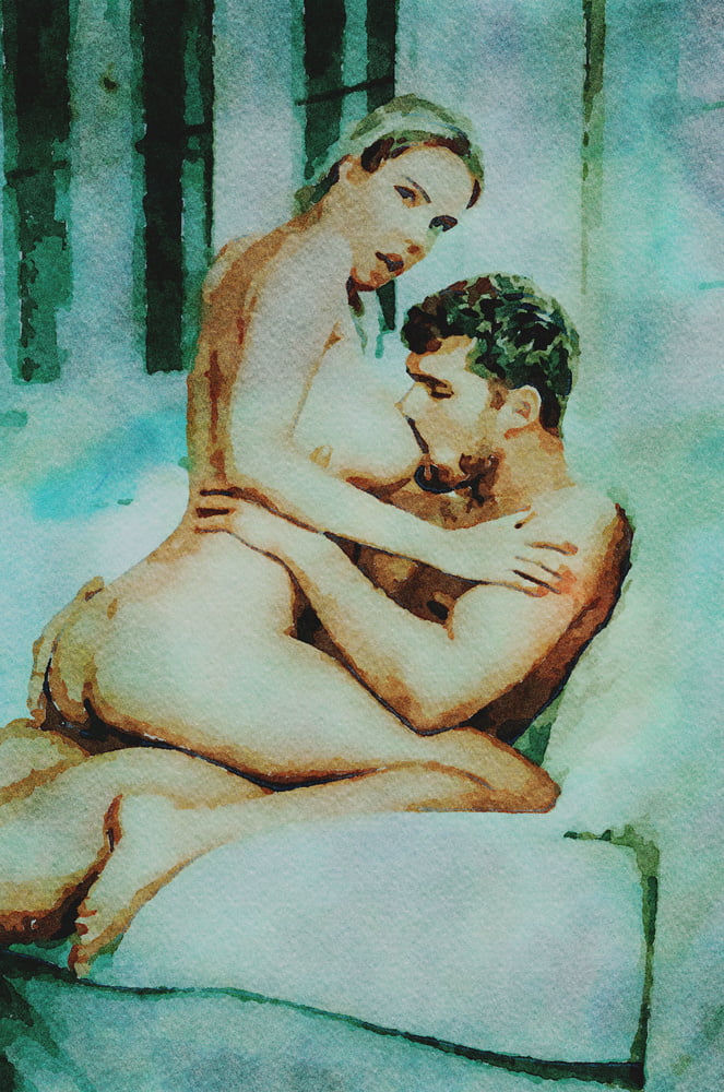 Erotic Digital Watercolor 15 4013468