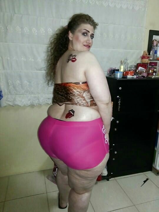 The BIGGEST Arab Ass - BIG Booty Hijab BBW MILF Whore #81832656