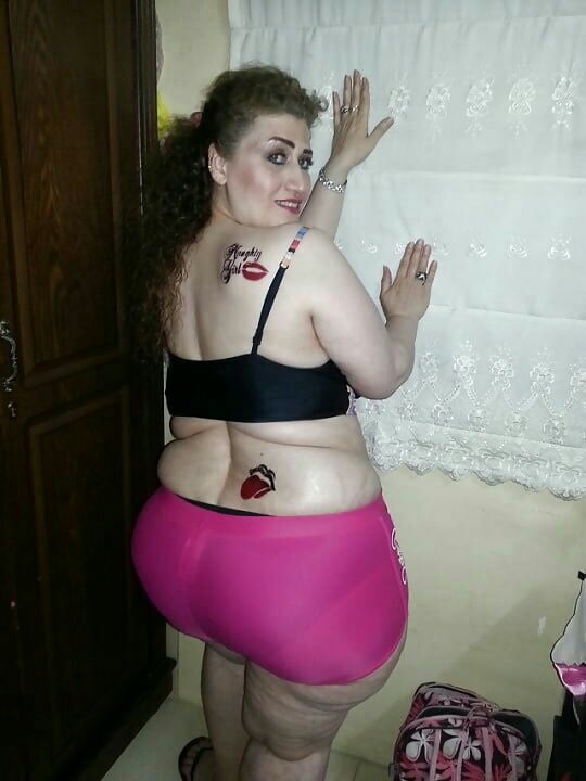The BIGGEST Arab Ass - BIG Booty Hijab BBW MILF Whore #81832707
