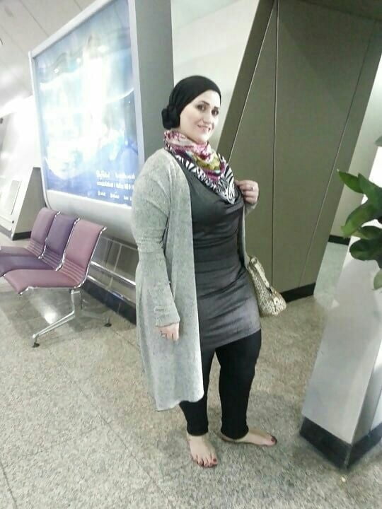 The BIGGEST Arab Ass - BIG Booty Hijab BBW MILF Whore #81832849