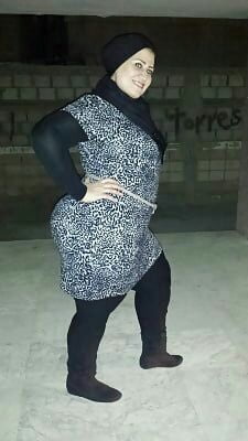 The BIGGEST Arab Ass - BIG Booty Hijab BBW MILF Whore #81832883