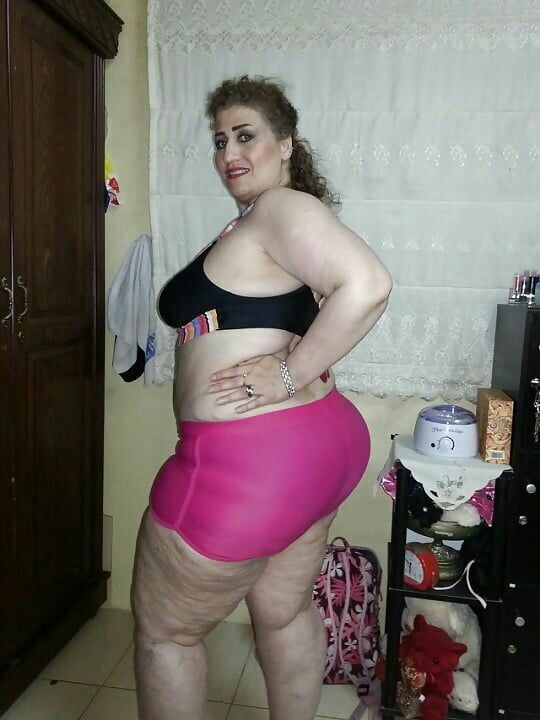 The BIGGEST Arab Ass - BIG Booty Hijab BBW MILF Whore #81832915