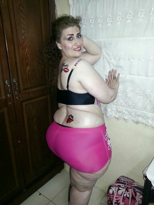 The BIGGEST Arab Ass - BIG Booty Hijab BBW MILF Whore #81832918