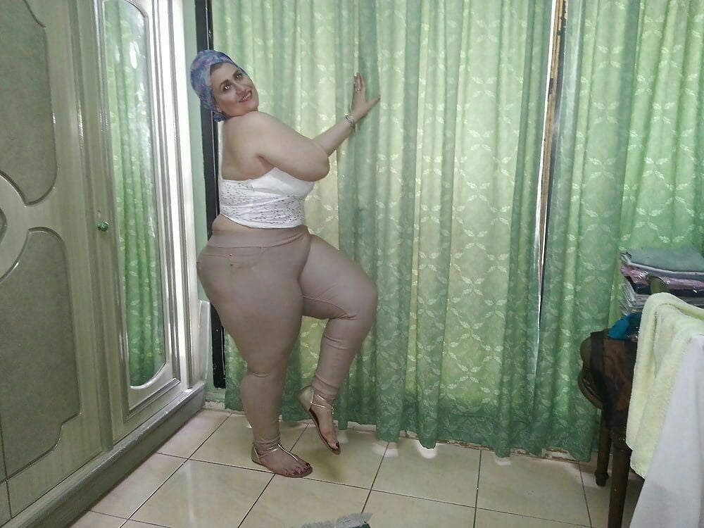 The BIGGEST Arab Ass - BIG Booty Hijab BBW MILF Whore #81832933