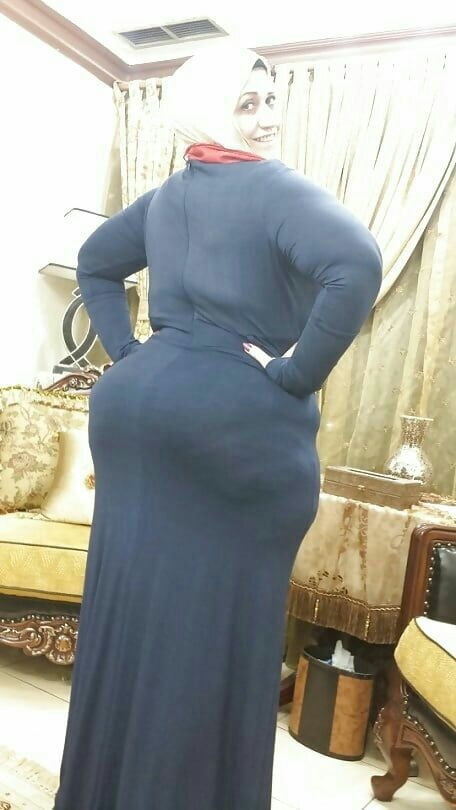 The BIGGEST Arab Ass - BIG Booty Hijab BBW MILF Whore #81833005