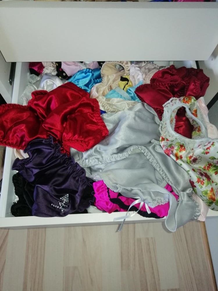 My satin panty drawer #106857158
