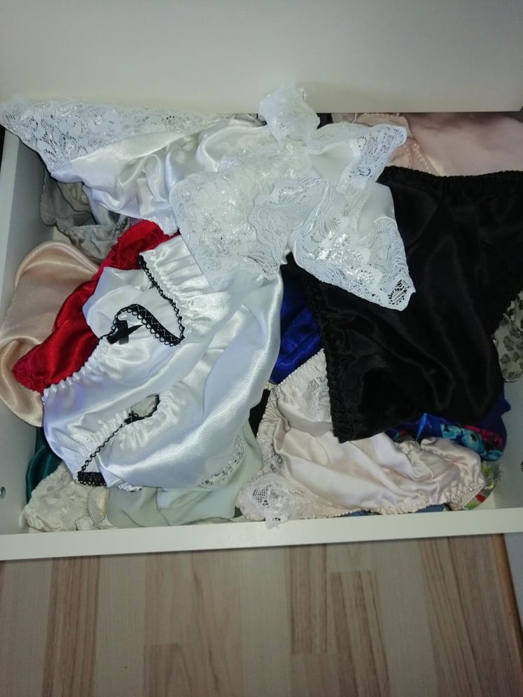My satin panty drawer #106857159