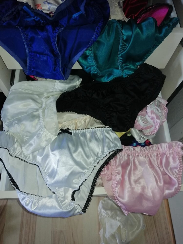 My satin panty drawer #106857160