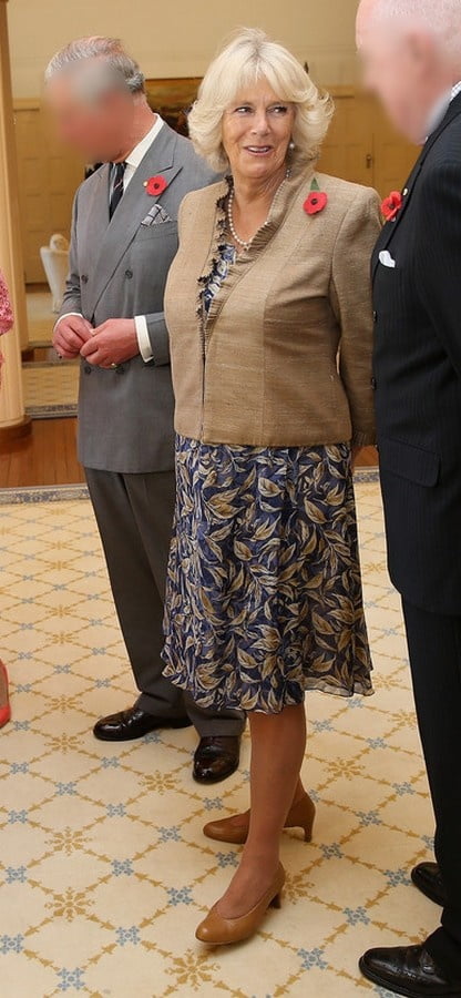 Collant royal de grand-mère - camilla duchesse de Cornouailles
 #89912804